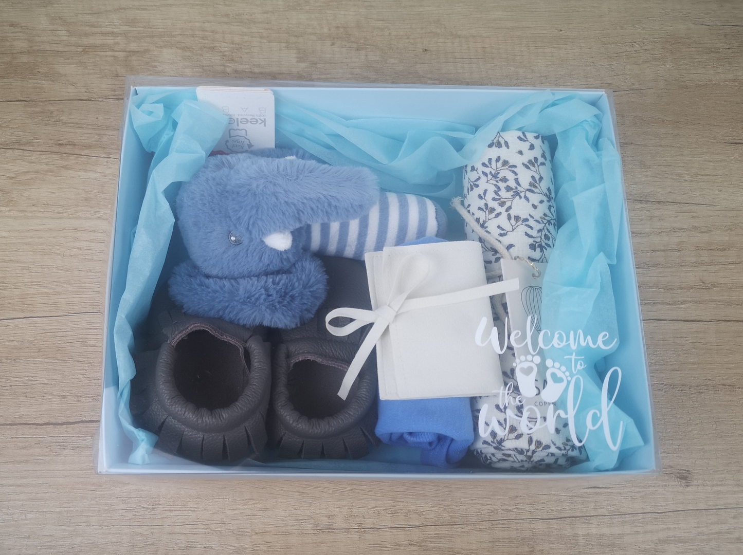 Geschenkbox Welcome to the world Boy