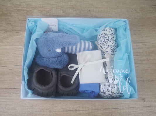 Geschenkbox Welcome to the world Boy
