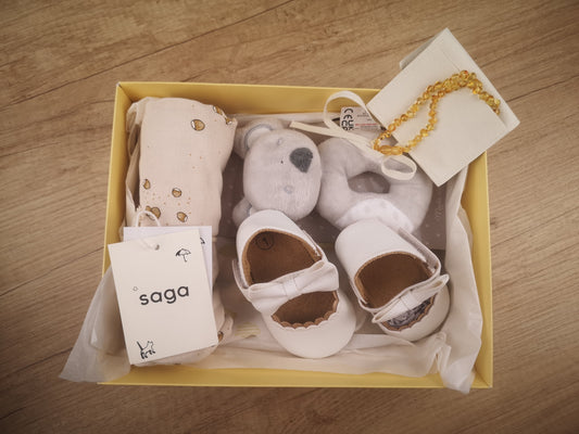 Geschenkbox Welcome to the world neutral