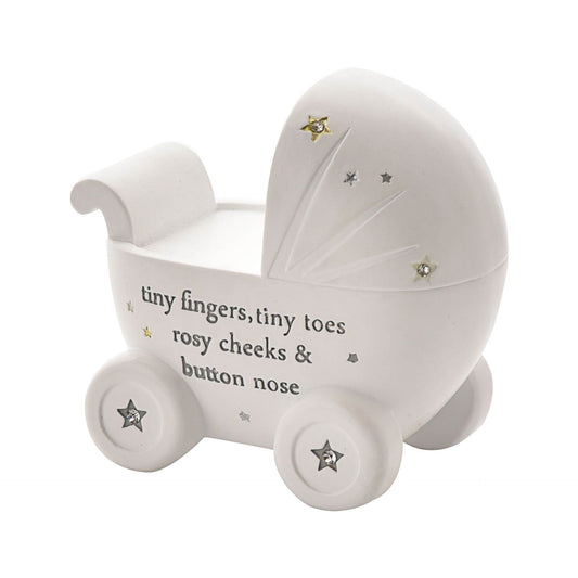 Spardose Kinderwagen